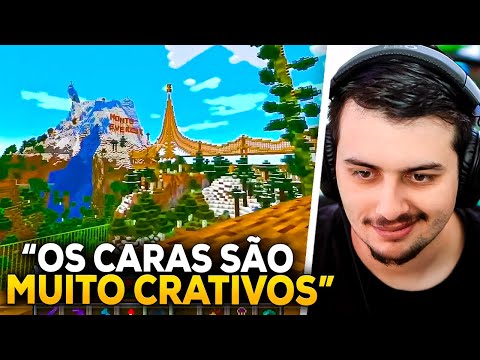 GABE REAGE O MEGA TOUR NESSE MUNDO DE MINECRAFT (CREATIVE SQUAD 2)
