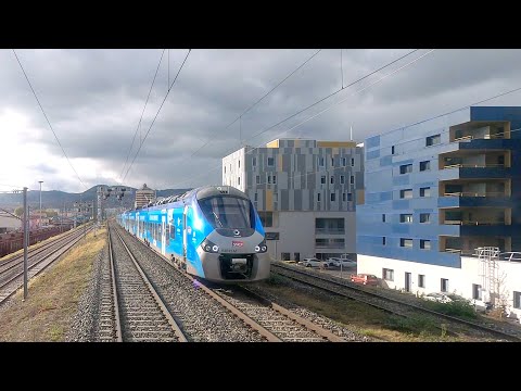 ★ 4K 🇫🇷 Paris-Gare-de-Lyon - Clermont-Ferrand cab ride, France [11.2022] Führerstandsmitfahrt