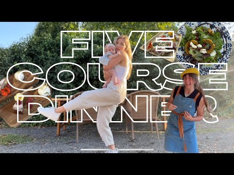 FUN FRIENDS DINNER IDEA *My bestie makes us a 5 course meal from scratch!