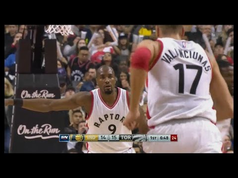 Raptors Highlights: Ibaka From Downtown - March 19, 2017