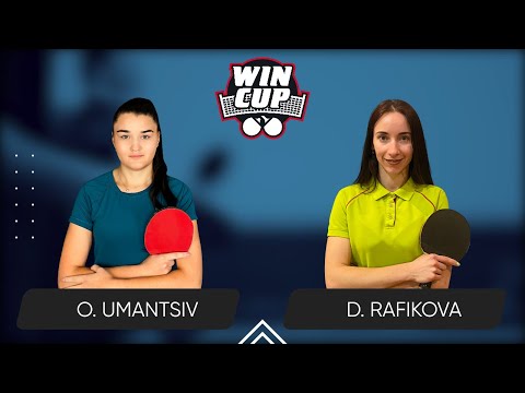 17:30 Olha Umantsiv - Diana Rafikova 18.08.2024 | Table Tennis WINCUP Women Master 1