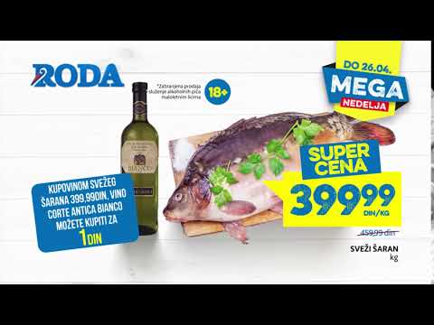 Roda I Mega nedelja do 26.04.2019.