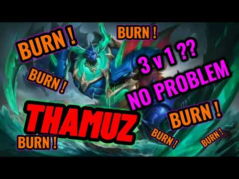 FEARLESS OFFLANER EVER ! ! 100% SPELL VAMP ! ! THAMUZ TOP GLOBAL GAMEPLAY ! !