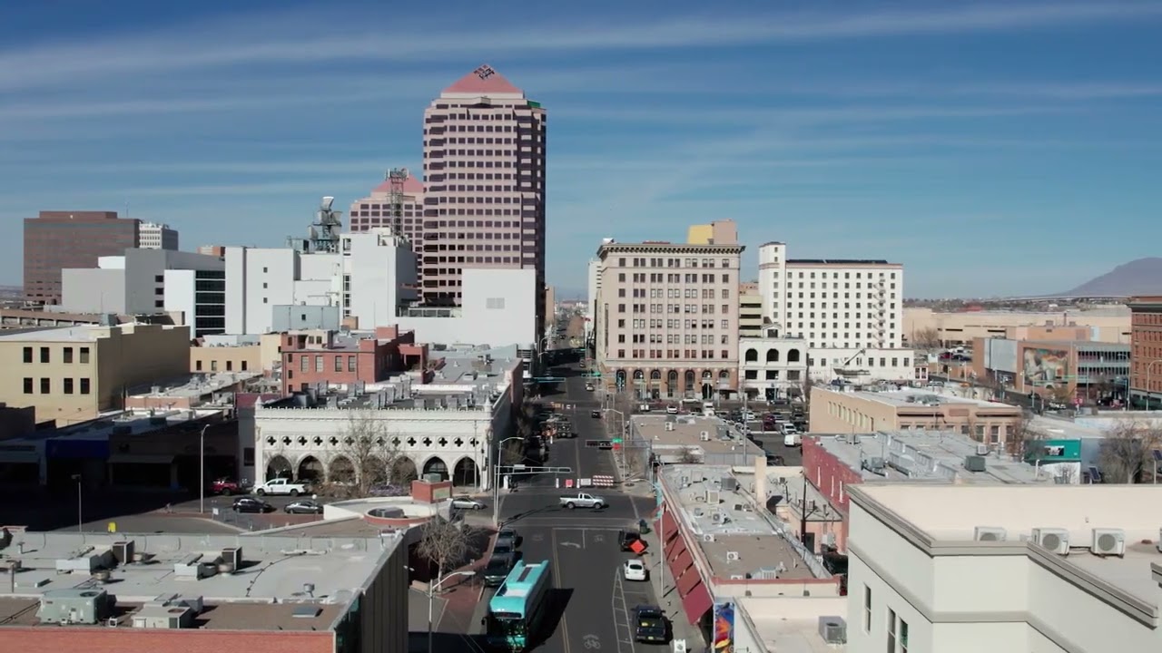 Downtown Aerials drone footage
