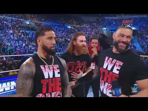 JEY USO QUESTIONA A AUTORIDADE DE ROMAN REIGNS - SMACKDOWN  28/10/22