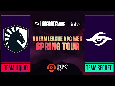 Dota2 - Team Liquid vs Team Secret - Game 1 - DPC WEU Tour 2 - DreamLeague Season 17