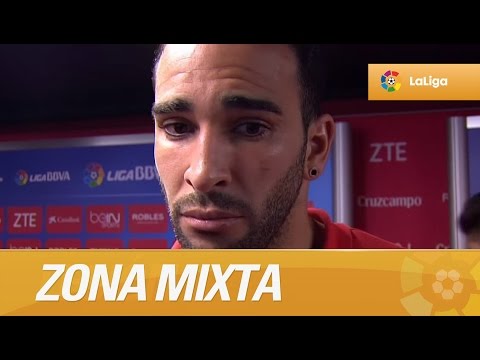 Zona mixta tras el Sevilla FC (1-2) Real Sociedad