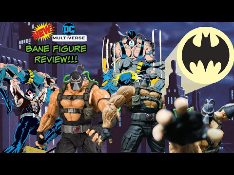 McFarlane Toys DC Multiverse BANE Action Figure Review!!