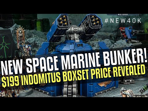 Space Marine Hammerfall Bunker Revealed! $199 box price confirmed!