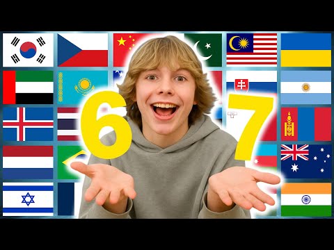 67 in 70 Languages Meme