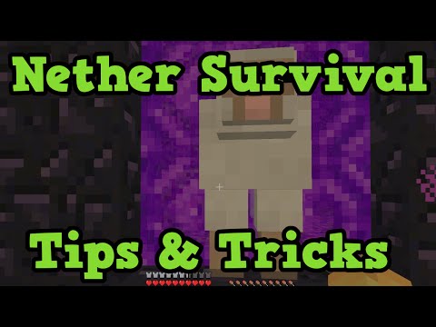 ibxtoycat - Minecraft Xbox - How To Survive The Nether EASILY