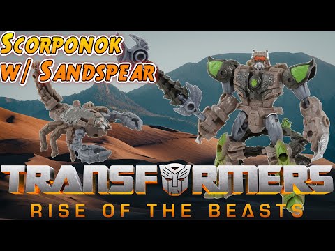 Wasted Potential | Rise of the Beasts SCORPONOK W/ SANDSPEAR | #transformers