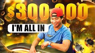 Running UP $300,000 In ACTION Packed Poker Game!