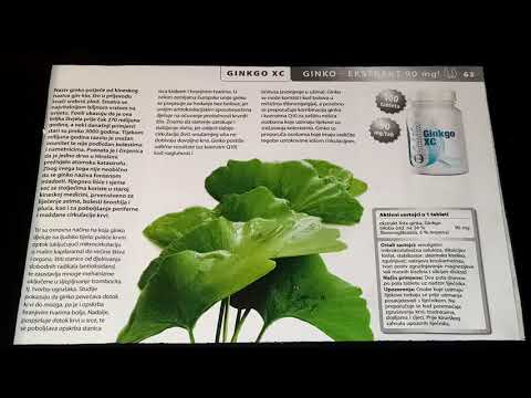 🛒🌐⬇️ Ginkgo Ekstrakt 90 mg (Prirodni Proizvodi Za Zdravlje)