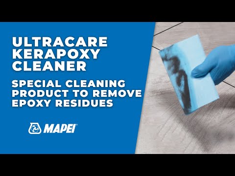 Remove epoxy residues | Special cleaning product to remove epoxy residues
