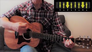 How To Play 'Great Balls of Fire' - 1950s Rock 'n' Roll Guitar Tutorial (easy) - Jez Quayle