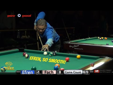 Pt 1 - Efren Reyes vs Fach Garcia / The Efren Reyes Challenge!