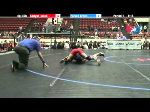 WM 43 KG - RR2 - Sariyah Jones (Stockton) vs. Ronnie Green (BTSNY)