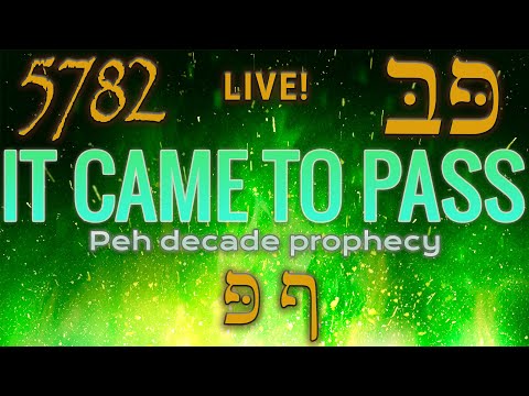 Hebrew Calendar - This Mystery Has Come to Pass - 5782 LIVE! with Eric Burton