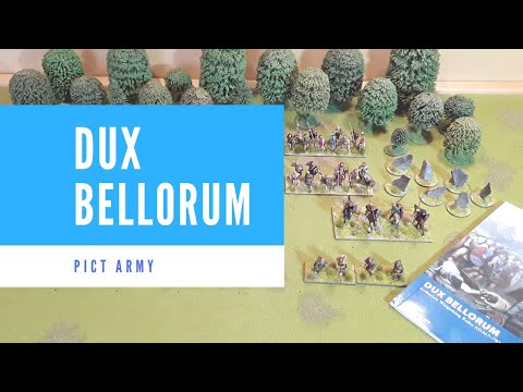 Pict army for Dux Bellorum.