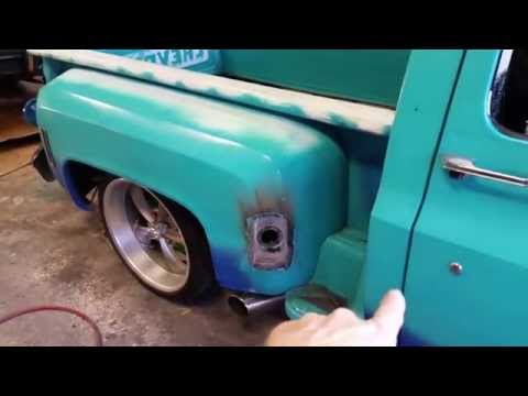 1974 Chevy C10 Short Bed Step Side Update on Patina Paint Job #4B