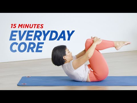 15 min Everyday Core Workout: at home workout to unlock your abs
