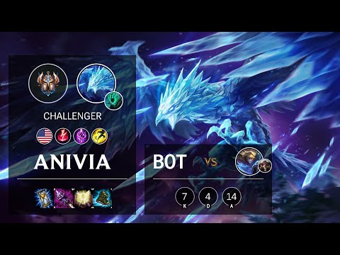 Anivia Bot vs Ezreal - NA Challenger Patch 10.13