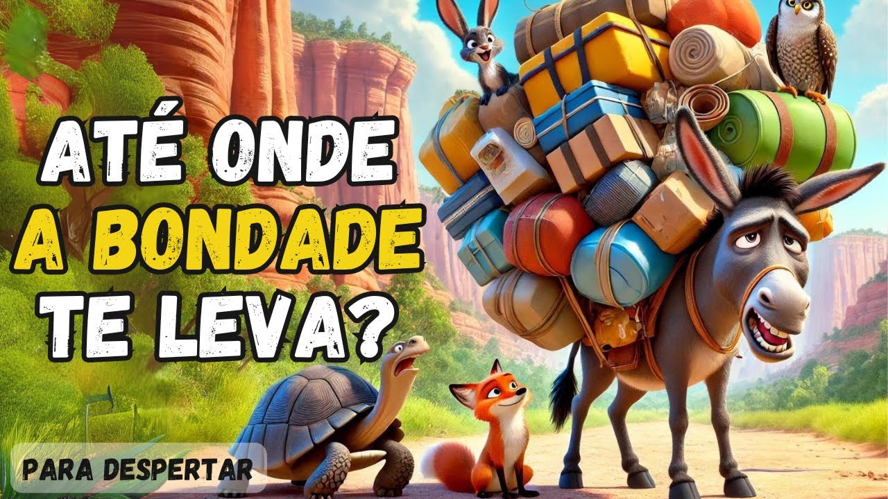 O Burro Que Era Bonzinho Demais! | Uma Fábula Sobre Limites