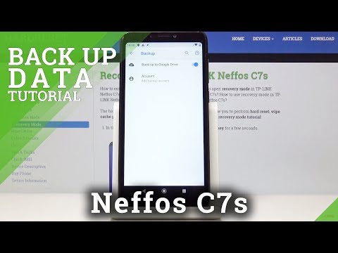 How to Enable Google Backup in TP-LINK Neffos C7s - Save Data