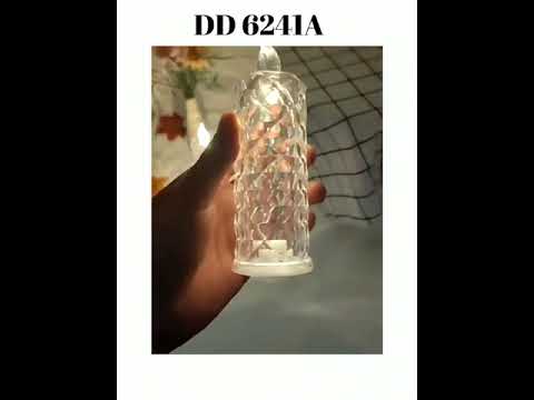 Neural 6241a Rose Candles For Home Decoration, Crystal Candle Lights