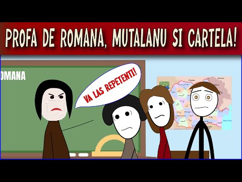 POVESTI DIN GENERALA: PROFA DE ROMANA, MUTALANU SI CARTELA!