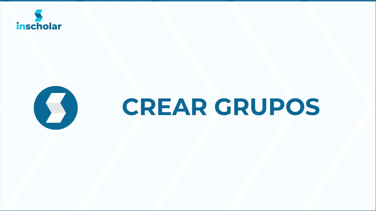 CREAR GRUPOS 