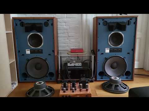 *Ferrite 1* JBL 4343 Alnico VS Ferrite 2231 bass driver (4343 vs 4343B)