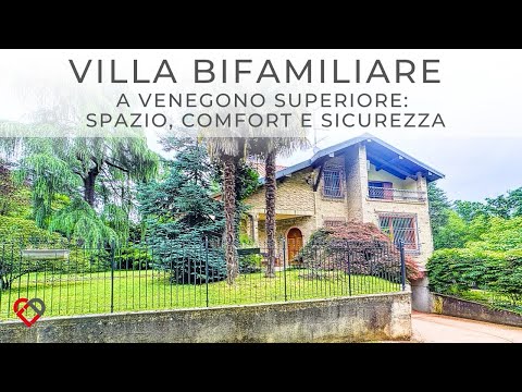 🏡 Villa Bifamiliare a Venegono Superiore: Spazio, Comfort e Sicurezza! 🌳