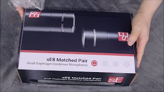 Video thumbnail for SE Electronic Se8 match pair - SDC condenser - Review by Marco Primeau Q & A