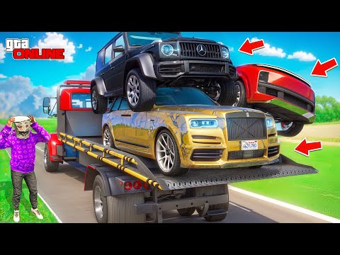 КТО ЭВАКУИРУЕТ ВНЕДОРОЖНИК КРУЧЕ?! ЭВАКУИРОВАЛ ТУРБО-ДЖИПЫ В ГТА 5 ОНЛАЙН