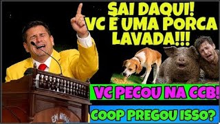 QUEM PECOU E VOLTOU AO VÔMITO, PORCA LAVADA VOLTOU PARA LAMA,NÃO DEVEMOS ACEITAR EM NOSSA CASA?#ccb