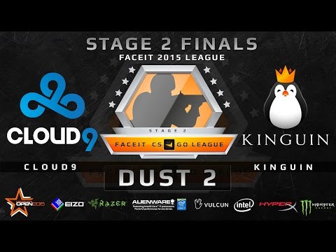 Cloud9 vs Kinguin - Dust 2 (FACEIT Stage 2 Finals)
