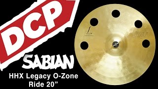 Video thumbnail for Sabian HHX Legacy O-Zone Ride Cymbal 20" 1778 grams by Drum Center of Portsmouth