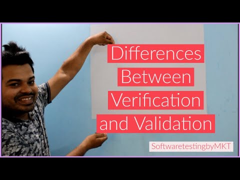 Differences Between Verification and Validation