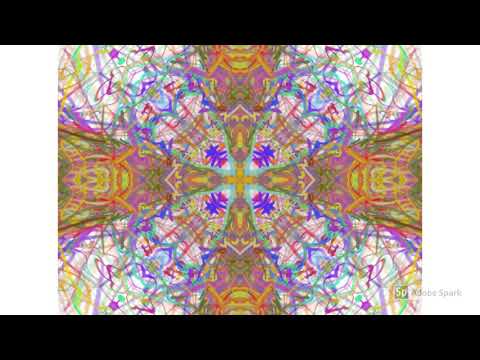 Mandala Cosmic Explosion #2 for meditation, mindfulness, spiritual joy. For Art Licensing