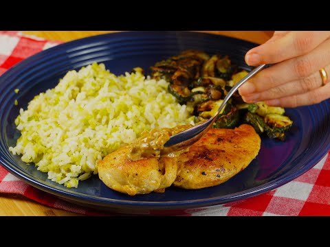 FRENCH CHEF taught me this TRICK for a PERFECT Chicken Breast MEAL. Easy to prepare. ASMR