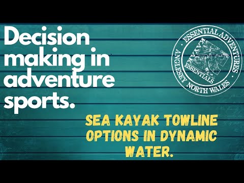 2020 sea kayaking skills - sea kayak tow line options