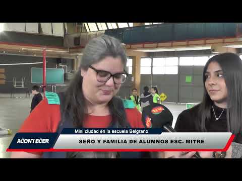 Marcos Juárez: Miniciudad de la Dirección de Tránsito Municipal en la Escuela Manuel Belgrano