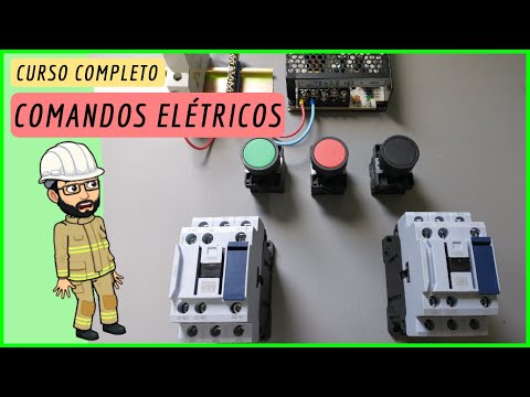 curso completo e gratuito de COMANDOS ELÉTRICOS - P1