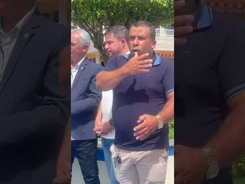 Prefeito de Lagoa do Ouro agradecendo por mais um sonho realizado em Lagoa do Ouro ￼