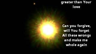 All Things New - Sidewalk Prophets Instrumental
