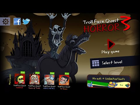 Troll Face Quest: Horror 3 - All Levels