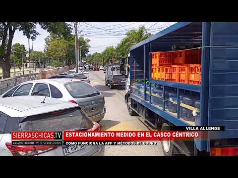 Funcionamiento de APP de cobro de Estacionamiento Medido en Villa Allende