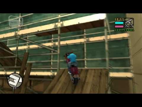 GTA Vice City Stories - Walkthrough - Unique Stunt Jump #14: Downtown